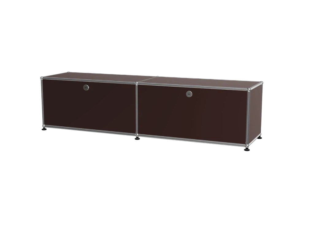 Mid-century Stainless Steel Cabinet for Bedroom TV & Dining Storage Short Description