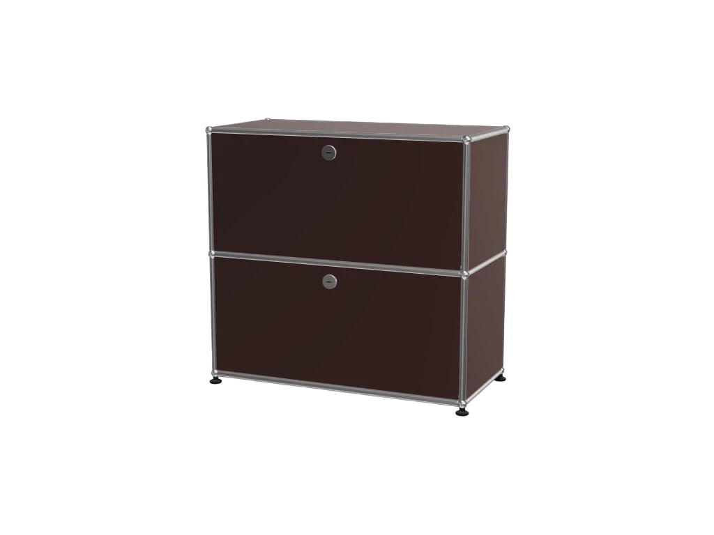 Ins Modular Stainless Steel Storage Cabinet, Multi-use Bedside Sideboard
