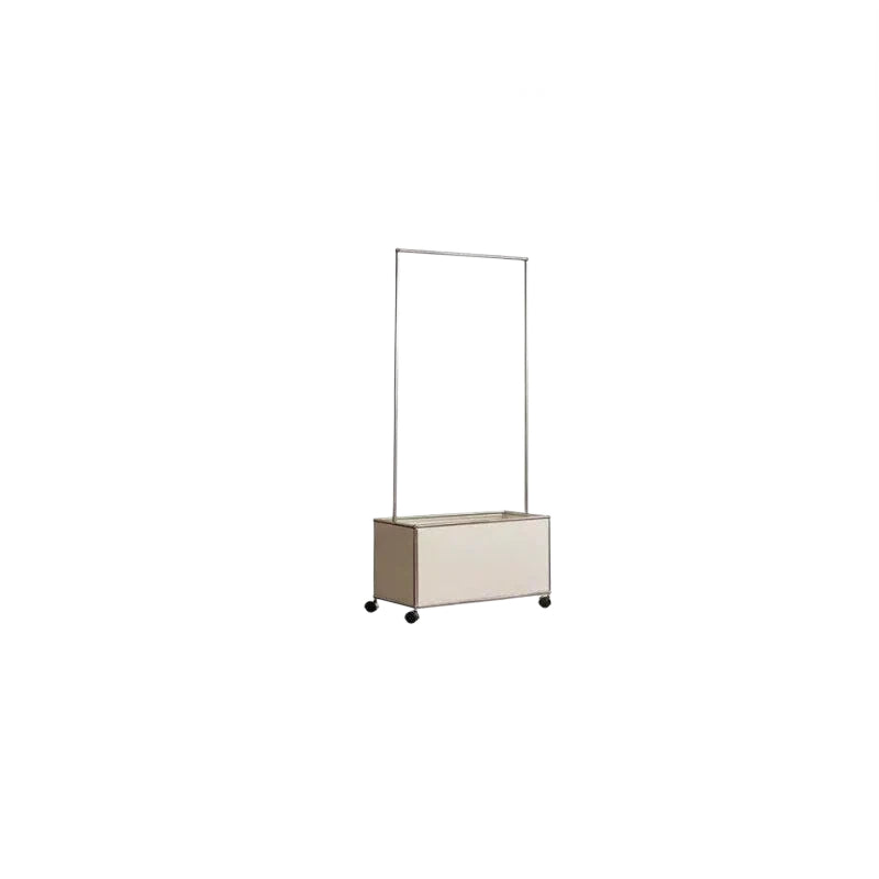 Mid-century Stainless Steel Rolling Cart Multi Tier Wheeled Storage Sofa Side Table