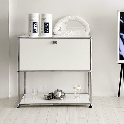 Customizable Modular Stainless Steel Side Cabinet for Bedroom Living Room