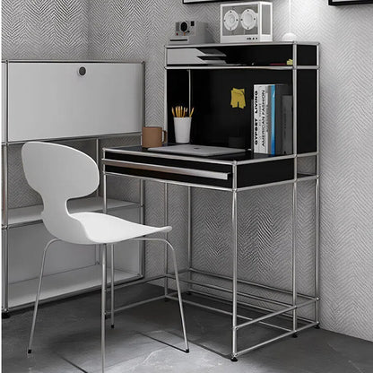 Multi-functional Modular Stainless Steel Desk Makeup Vanity Side Table for Bedroom Home Office
