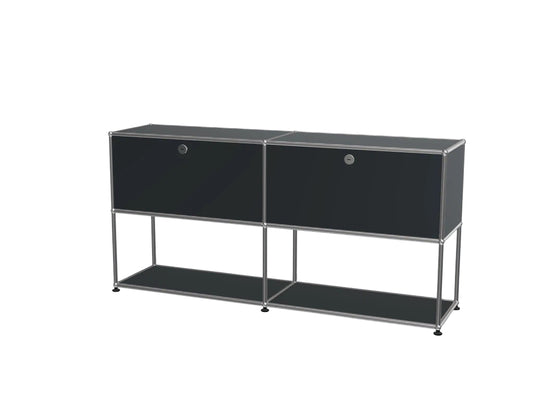 Modular Stainless Steel Sideboard, Custom Storage Cabinet for Entryway Living Room