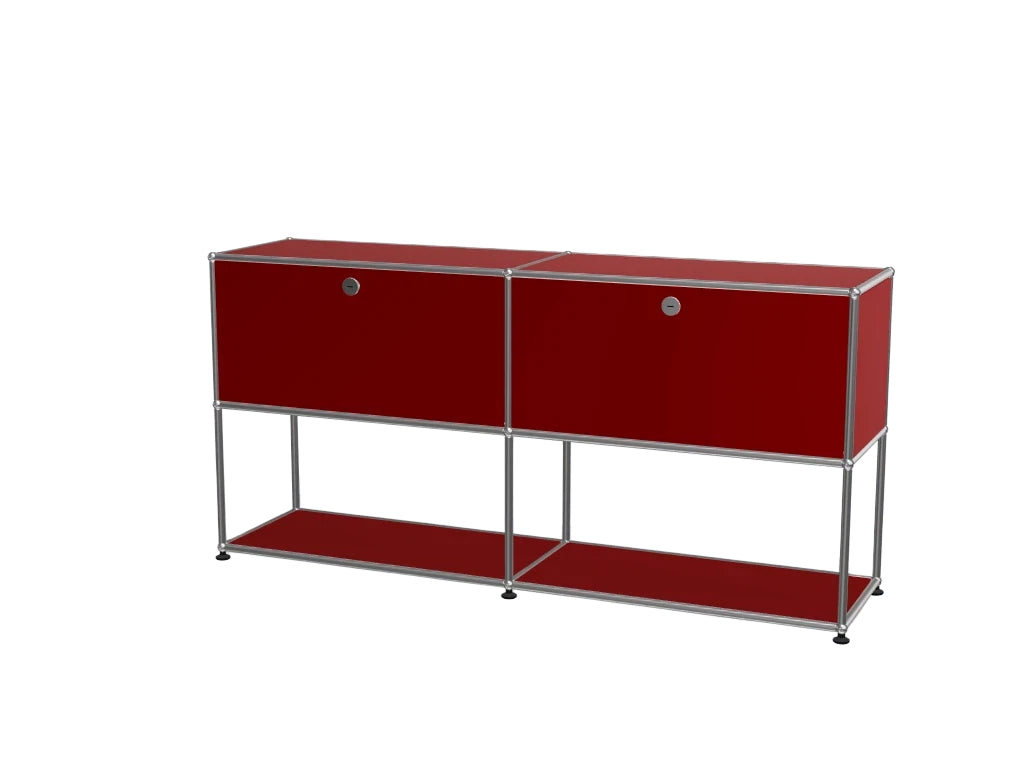 Modular Stainless Steel Sideboard, Custom Storage Cabinet for Entryway Living Room