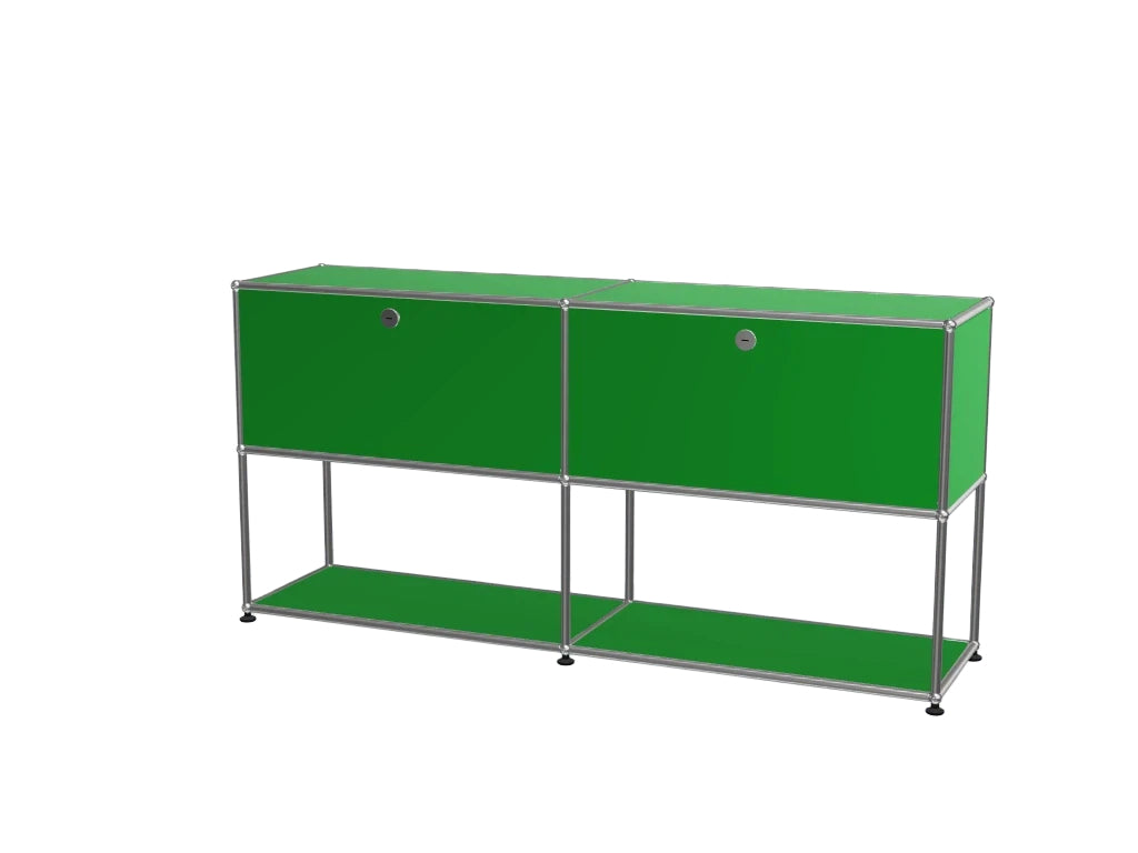Modular Stainless Steel Sideboard, Custom Storage Cabinet for Entryway Living Room