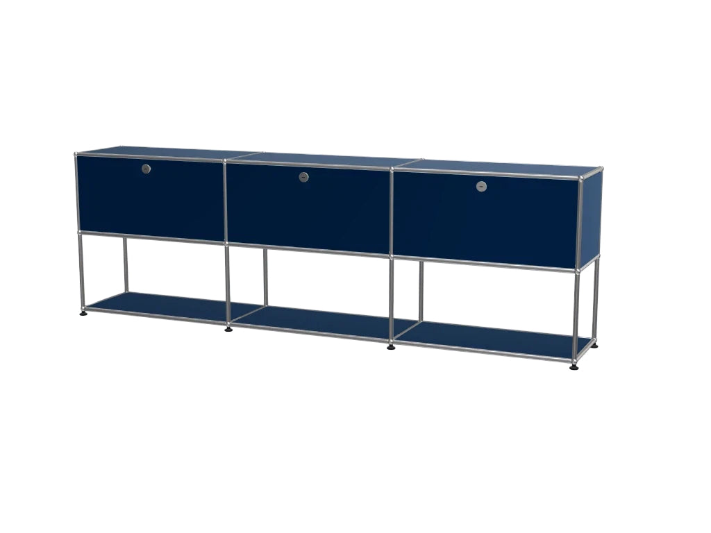 Modular Stainless Steel TV Stand, Customizable Multi-purpose Storage Cabinet