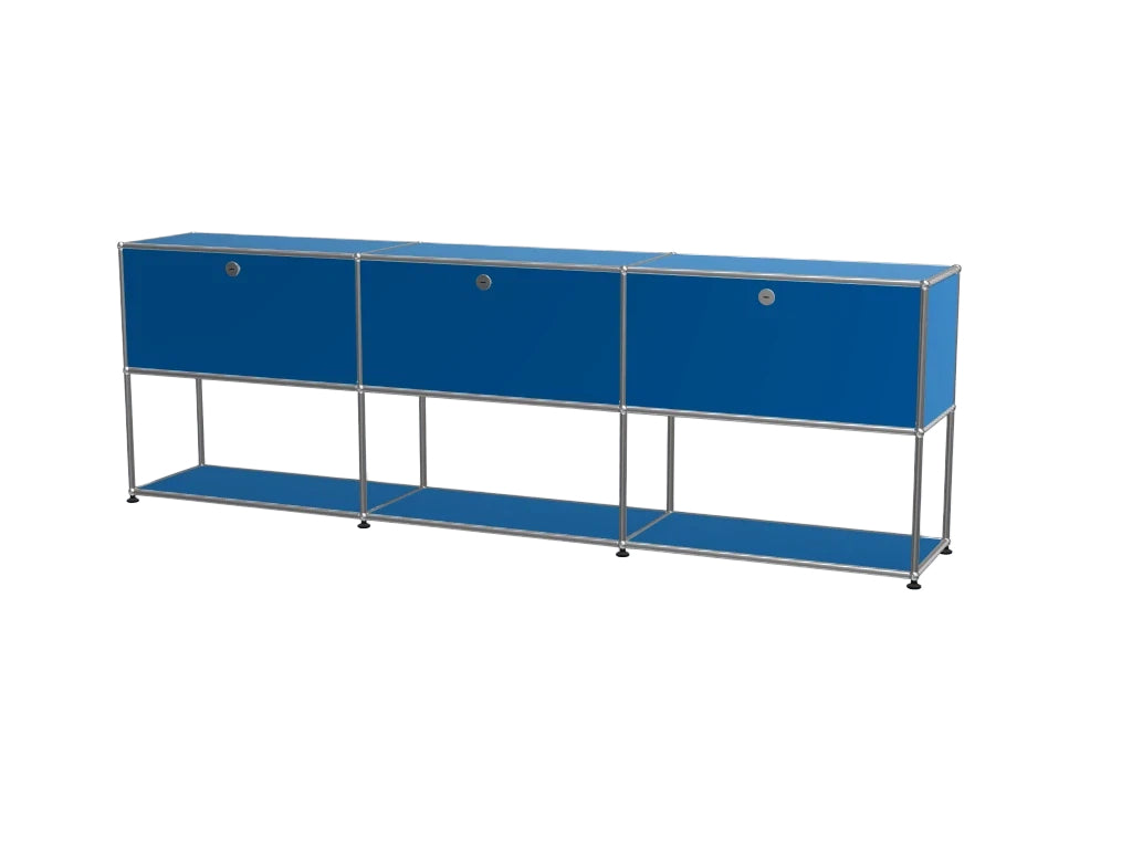 Modular Stainless Steel TV Stand, Customizable Multi-purpose Storage Cabinet