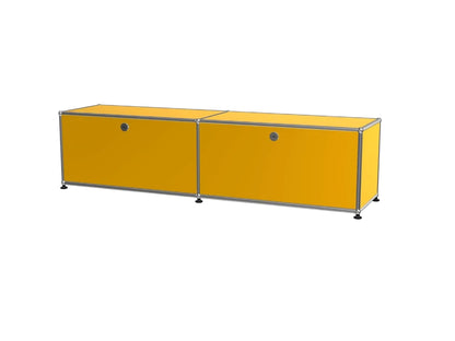 Mid-century Stainless Steel Cabinet for Bedroom TV & Dining Storage Short Description
