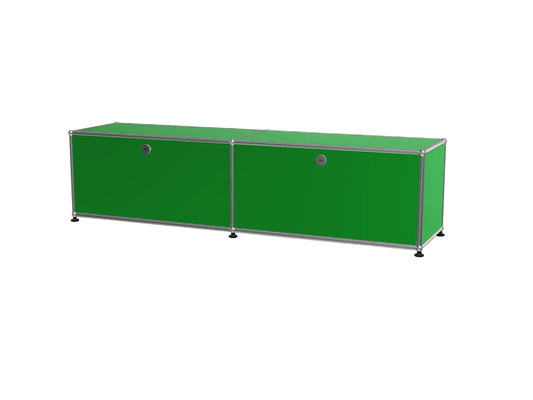 Mid-century Stainless Steel Cabinet for Bedroom TV & Dining Storage Short Description