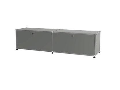 Mid-century Stainless Steel Cabinet for Bedroom TV & Dining Storage Short Description