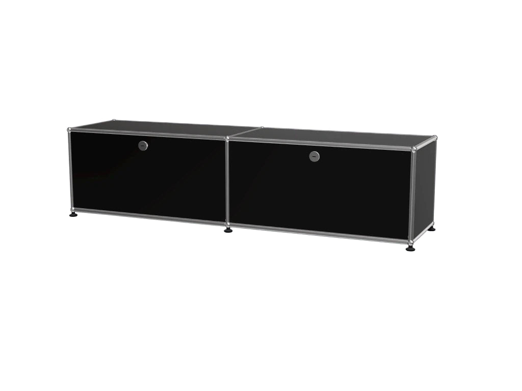 Mid-century Stainless Steel Cabinet for Bedroom TV & Dining Storage Short Description