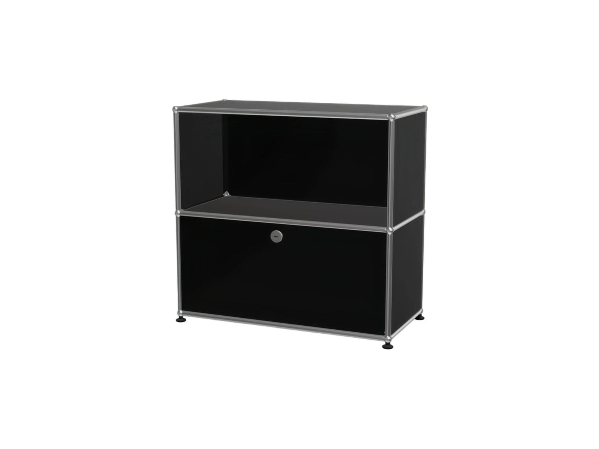 Minimalist Combination Card Door Cabinet, Multi-use Bedside Side Cabinet