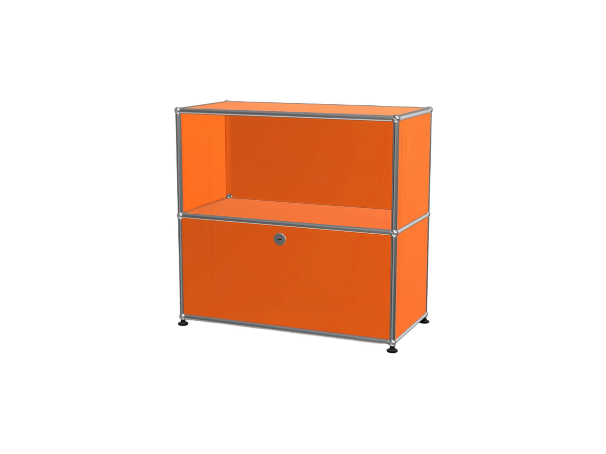 Minimalist Combination Card Door Cabinet, Multi-use Bedside Side Cabinet