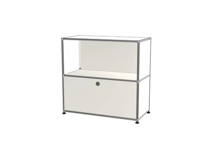 Minimalist Combination Card Door Cabinet, Multi-use Bedside Side Cabinet