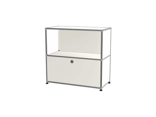 Minimalist Combination Card Door Cabinet, Multi-use Bedside Side Cabinet