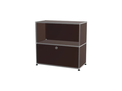 Minimalist Combination Card Door Cabinet, Multi-use Bedside Side Cabinet
