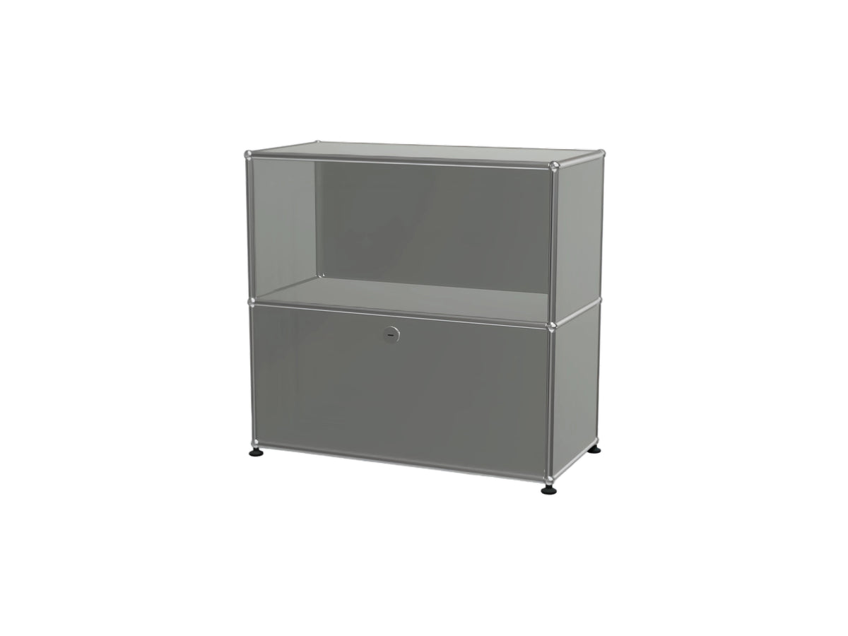 Minimalist Combination Card Door Cabinet, Multi-use Bedside Side Cabinet