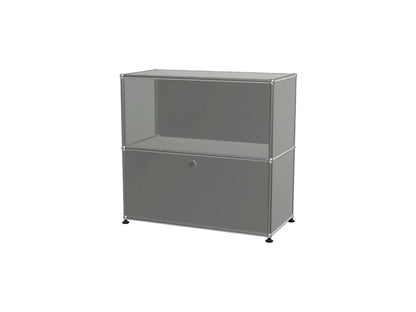 Minimalist Combination Card Door Cabinet, Multi-use Bedside Side Cabinet