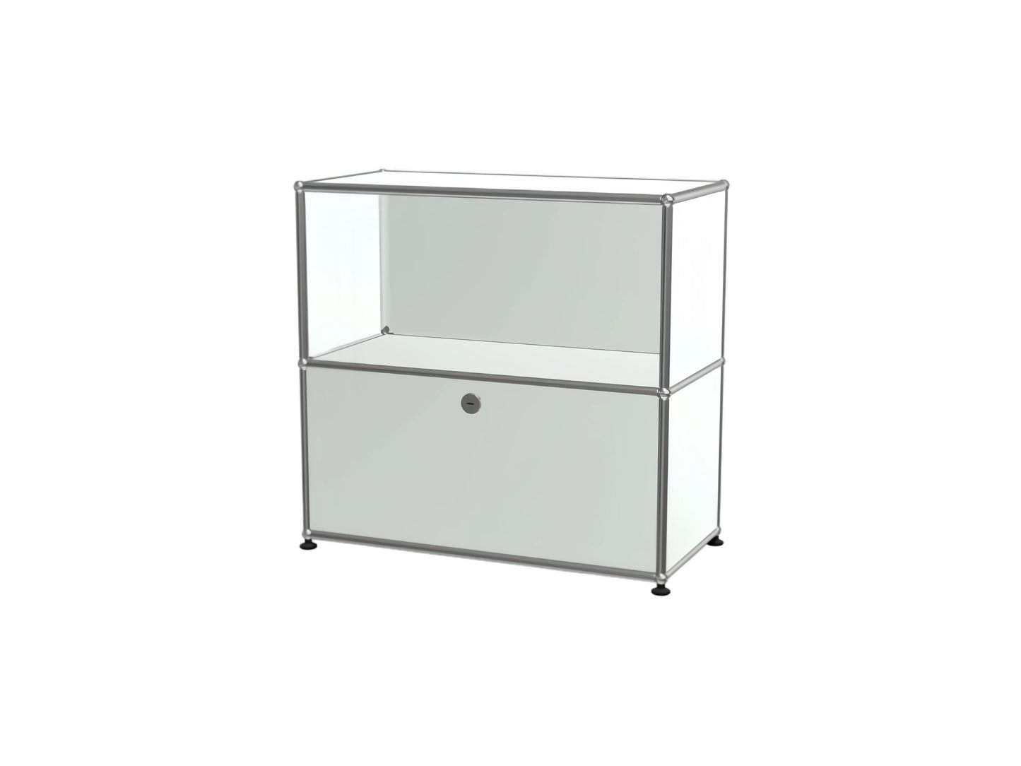 Minimalist Combination Card Door Cabinet, Multi-use Bedside Side Cabinet