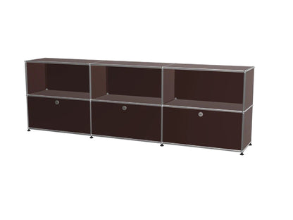 Modern Modular Storage Cabinet, Freely Combined Stainless Steel TV Stand