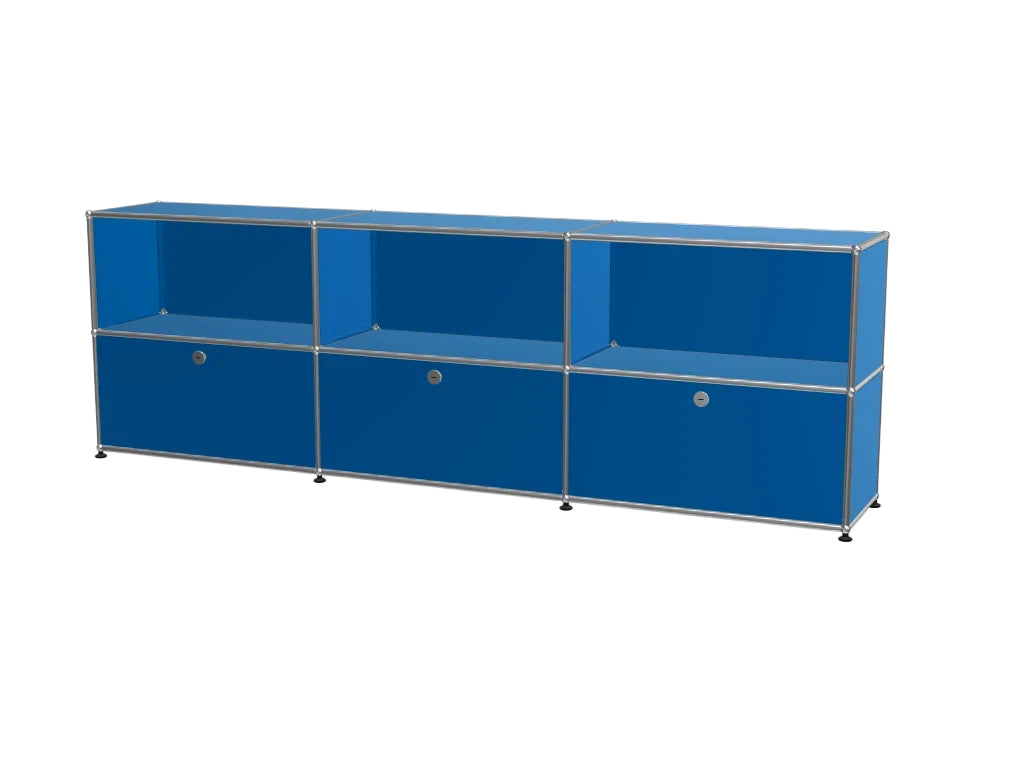 Modern Modular Storage Cabinet, Freely Combined Stainless Steel TV Stand