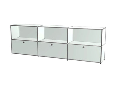Modern Modular Storage Cabinet, Freely Combined Stainless Steel TV Stand