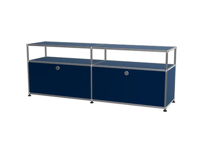 Minimalist 2-Door Combination Media Console for Living Room