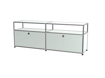 Minimalist 2-Door Combination Media Console for Living Room