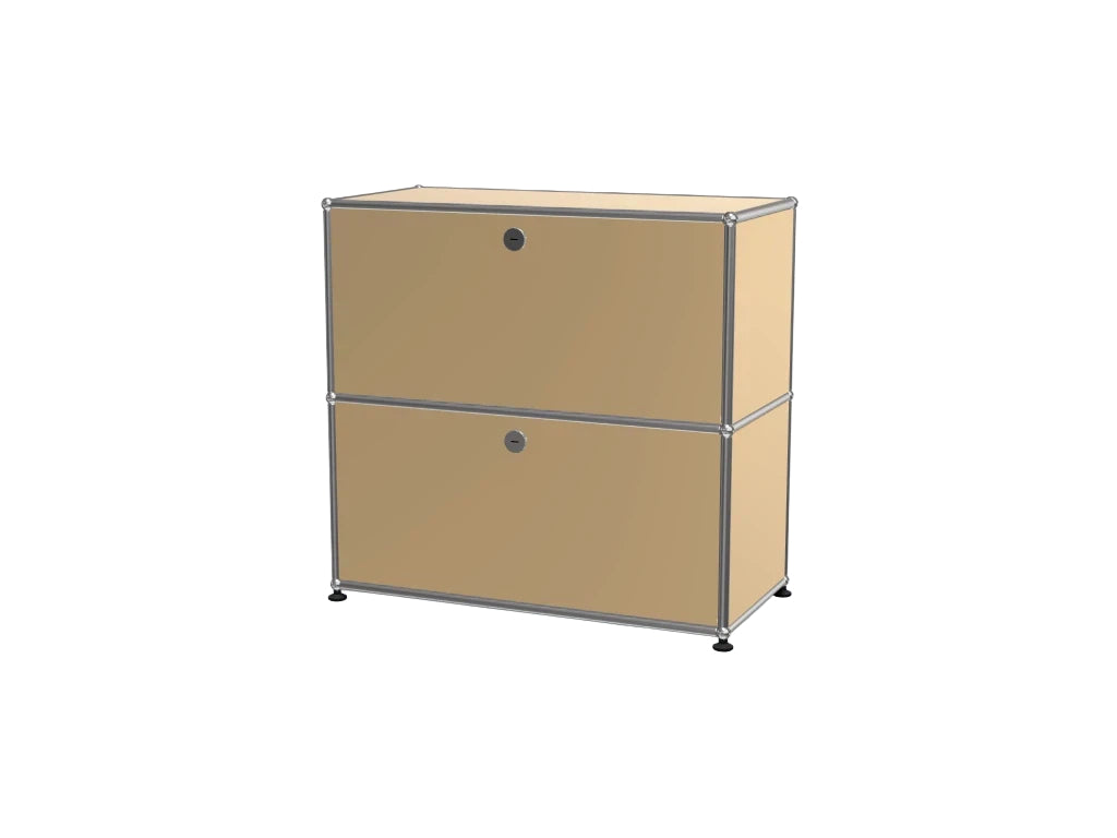 Ins Modular Stainless Steel Storage Cabinet, Multi-use Bedside Sideboard