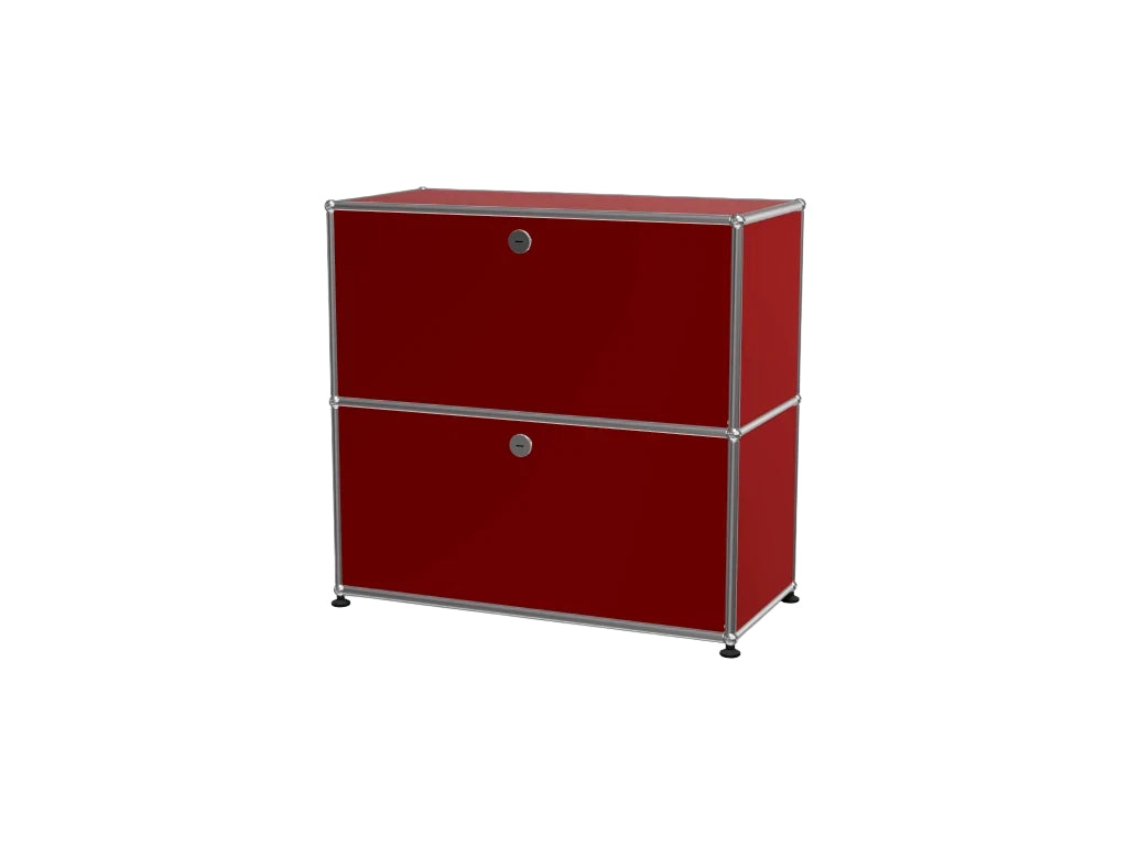 Ins Modular Stainless Steel Storage Cabinet, Multi-use Bedside Sideboard