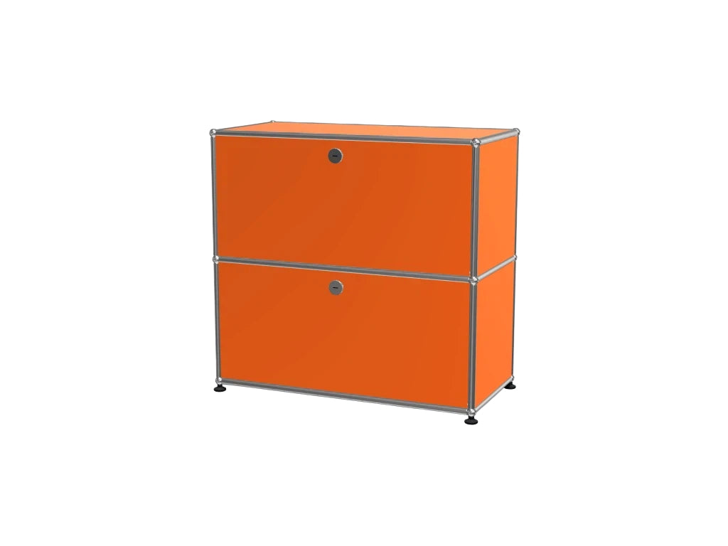 Ins Modular Stainless Steel Storage Cabinet, Multi-use Bedside Sideboard