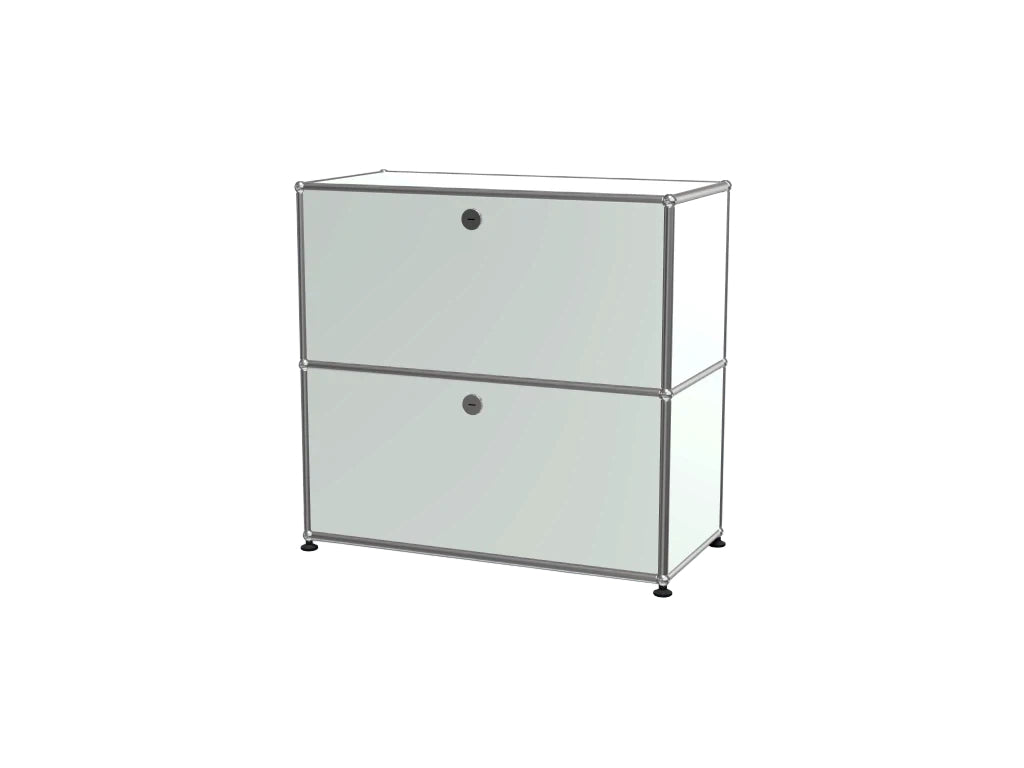 Ins Modular Stainless Steel Storage Cabinet, Multi-use Bedside Sideboard