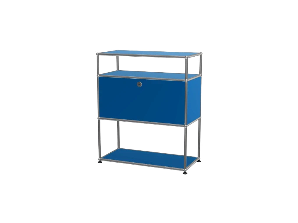 Metal Combination Haller Cabinet, Multifunctional Modular Storage Unit