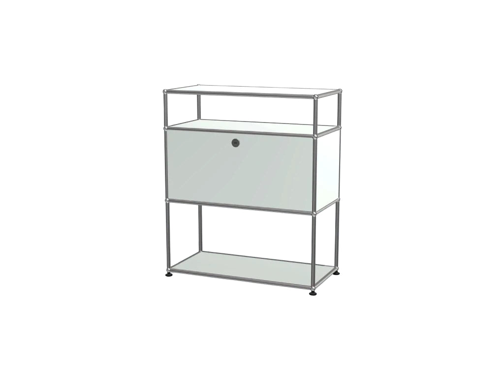 Metal Combination Haller Cabinet, Multifunctional Modular Storage Unit