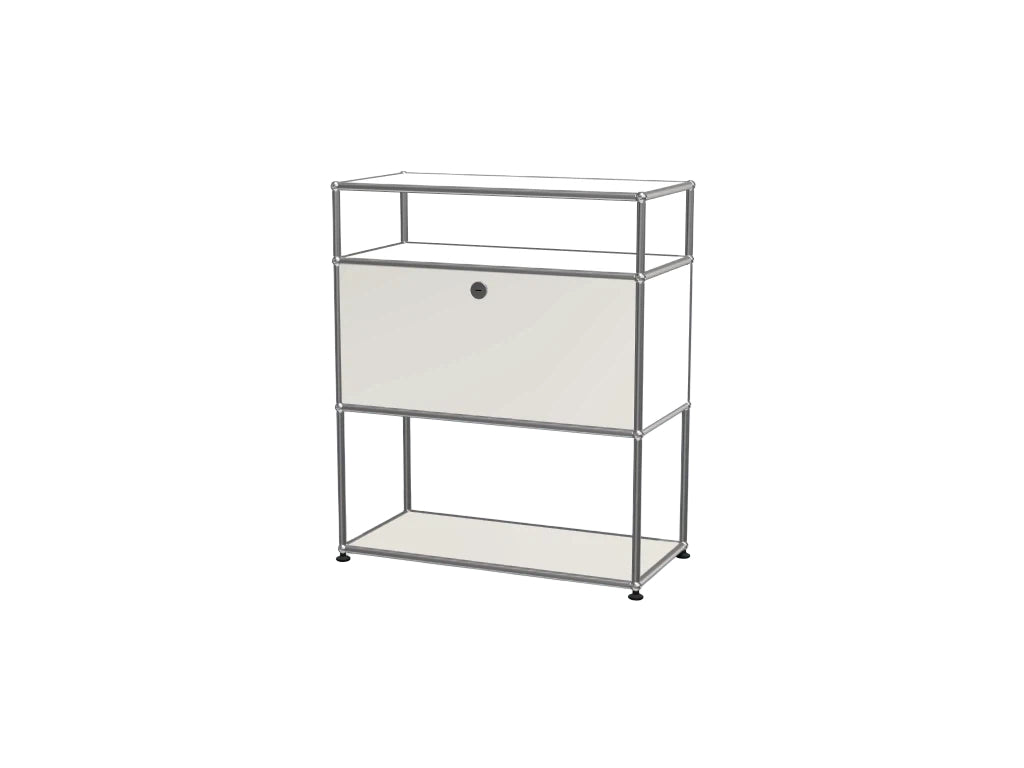Metal Combination Haller Cabinet, Multifunctional Modular Storage Unit