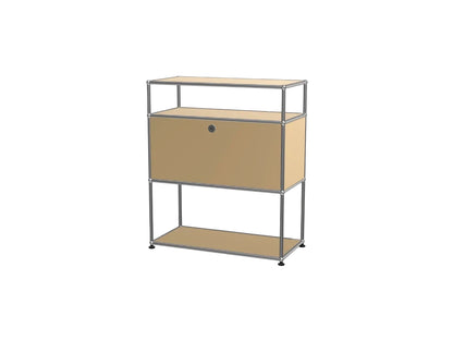 Metal Combination Haller Cabinet, Multifunctional Modular Storage Unit