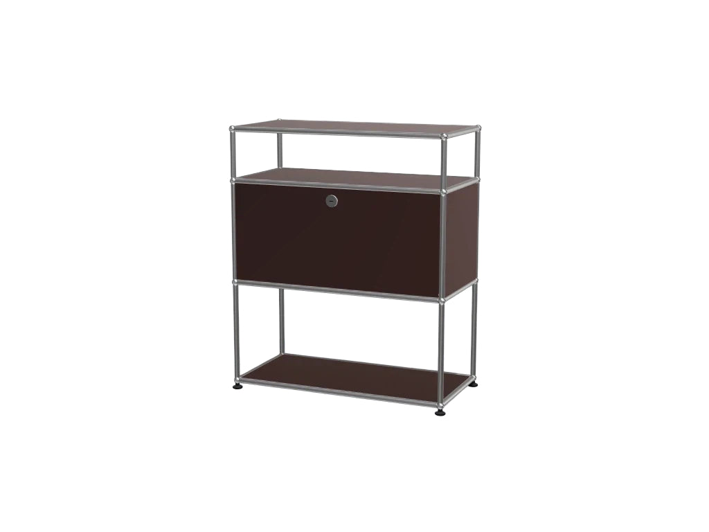 Metal Combination Haller Cabinet, Multifunctional Modular Storage Unit