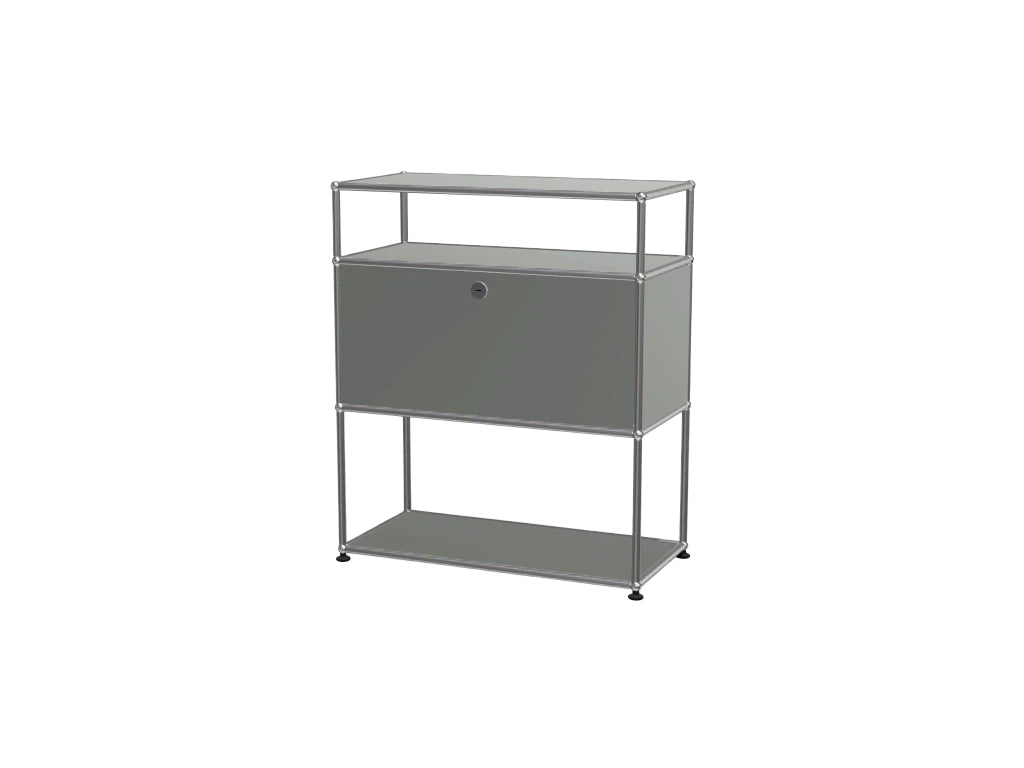 Metal Combination Haller Cabinet, Multifunctional Modular Storage Unit