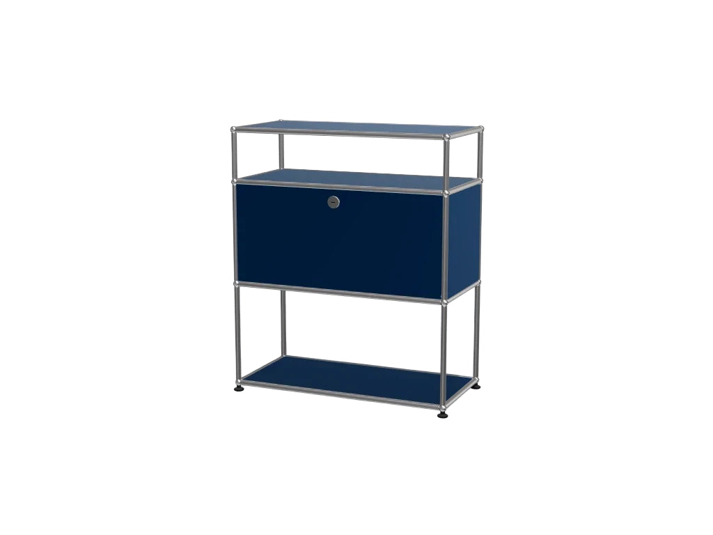 Metal Combination Haller Cabinet, Multifunctional Modular Storage Unit