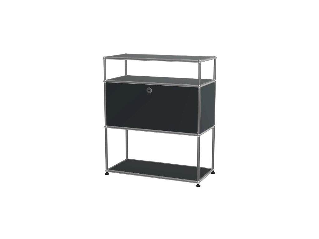 Metal Combination Haller Cabinet, Multifunctional Modular Storage Unit