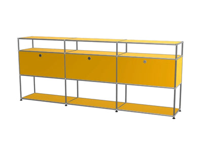 Vintage Stainless Steel Modular Sideboard, Multi-scene Storage TV Cabinet