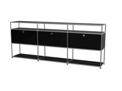 Vintage Stainless Steel Modular Sideboard, Multi-scene Storage TV Cabinet