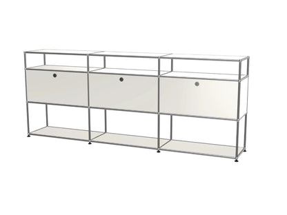 Vintage Stainless Steel Modular Sideboard, Multi-scene Storage TV Cabinet