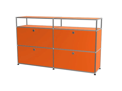 Minimalist Stainless Steel Modular Sideboard Lockable Drawer Storage Cabinet for Bedroom Entryway