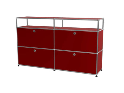 Minimalist Stainless Steel Modular Sideboard Lockable Drawer Storage Cabinet for Bedroom Entryway