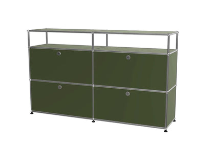 Minimalist Stainless Steel Modular Sideboard Lockable Drawer Storage Cabinet for Bedroom Entryway
