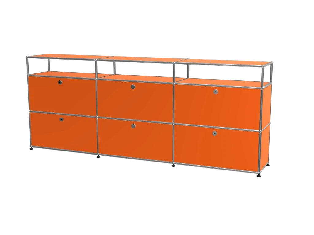 Ins Stainless Steel Combination Chest, Sofa & Foot-of-Bed Storage Cabinet
