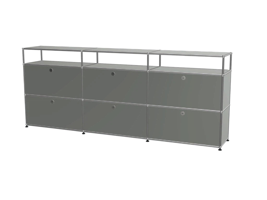 Ins Stainless Steel Combination Chest, Sofa & Foot-of-Bed Storage Cabinet