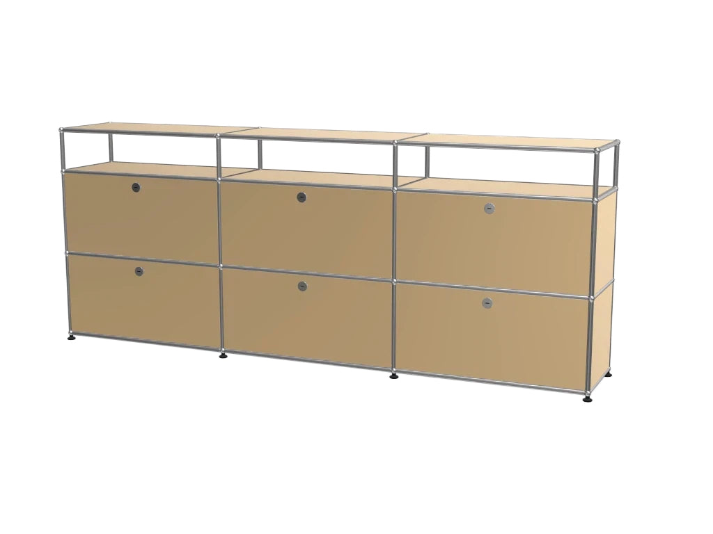 Ins Stainless Steel Combination Chest, Sofa & Foot-of-Bed Storage Cabinet