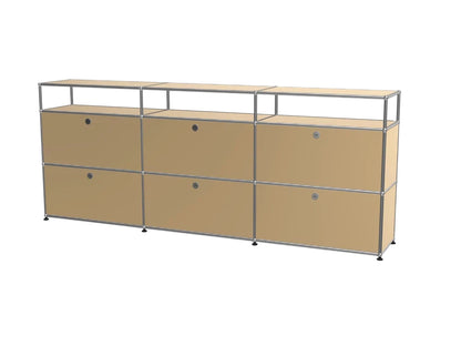 Ins Stainless Steel Combination Chest, Sofa & Foot-of-Bed Storage Cabinet