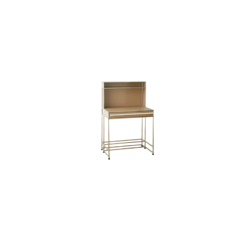 Multi-functional Modular Stainless Steel Desk Makeup Vanity Side Table for Bedroom Home Office